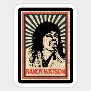 Vintage Poster Randy Watson Sticker